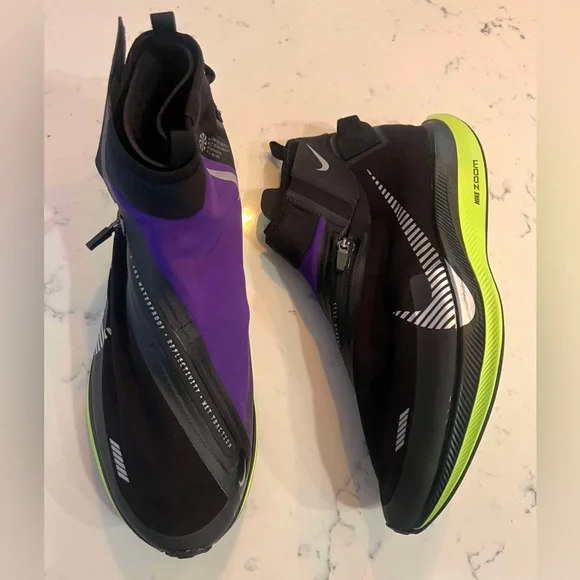 Nike Air Zoom Pegasus Men’s SZ.13 Waterproof Turbo Shield Voltage Purple New